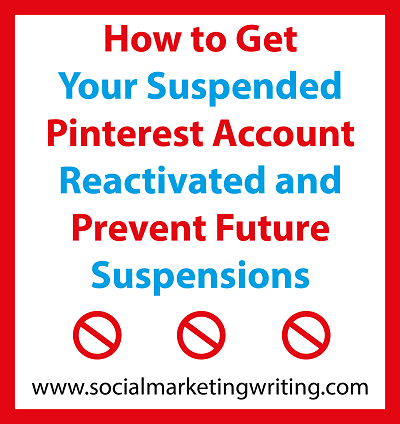 Get Your Suspended Pinterest Account Reactivated and Prevent Future Suspensions