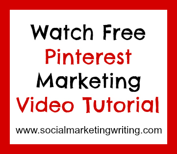 Watch Free Pinterest Marketing Video Tutorial