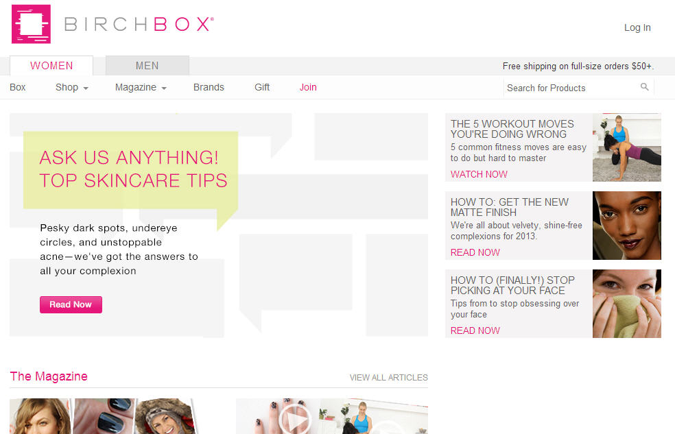Birchbox Blog The Haute Box