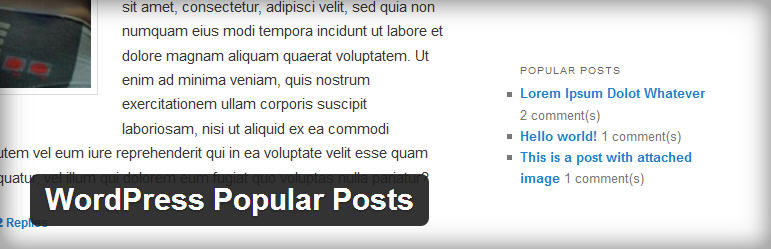 Wordpress Popular Posts