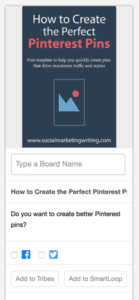 schedule pinterest images with tailwind