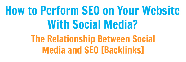 How to Perform SEO on Your Website With Social Media [Infographic]