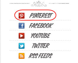 Place the Pinterest Follow Button in the Prominent Places on Your Website