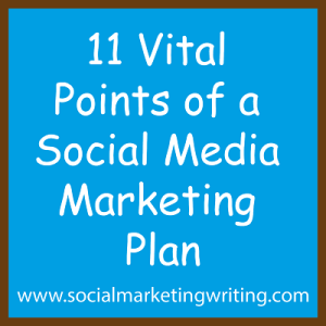11 Vital Points of a Social Media Marketing Plan