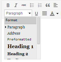 Change Paragraph Settings to Increase Font Size
