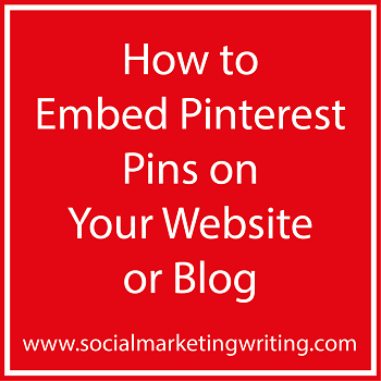 How to Embed Pinterest Pins on Your Website or Blog