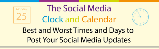 Perfect Time to Post Your Social Media Updates [Infographic]