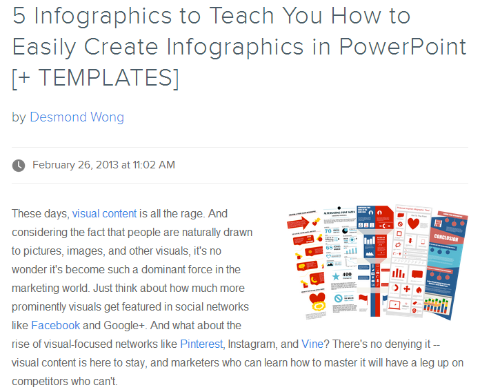Promote Your Blog on Pinterest With Infographics