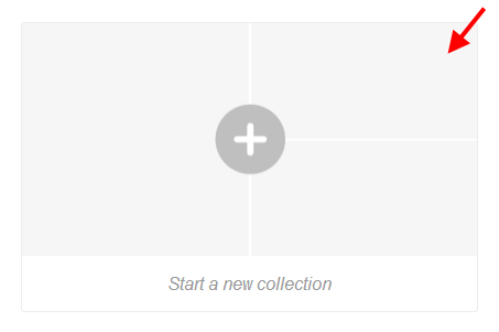 Creating new collections on we heart it plays a key role in getting started
