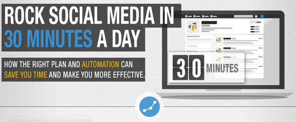 You Can Manage Your Social Media Within 30 Minutes a Day With this Infographic