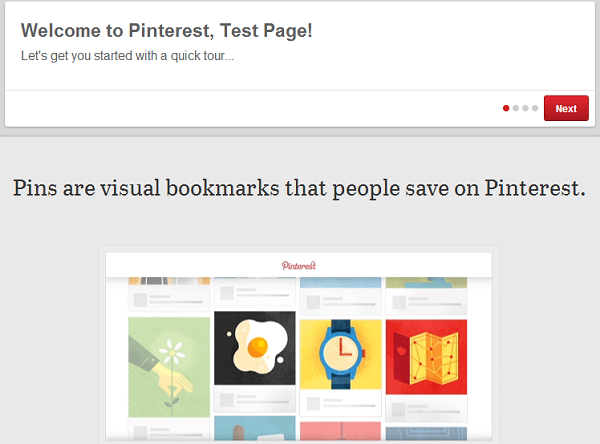 pinterest business page