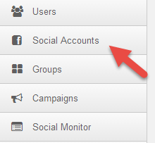 Visit the Social Accounts Tab
