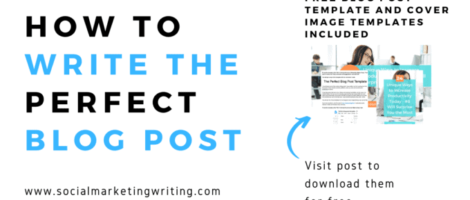 How to Write a Blog Post in 2020 Facebook image