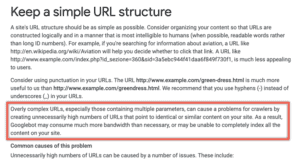 blog post url structure