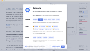 grammarly in action
