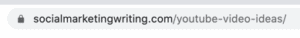 youtube video ideas url