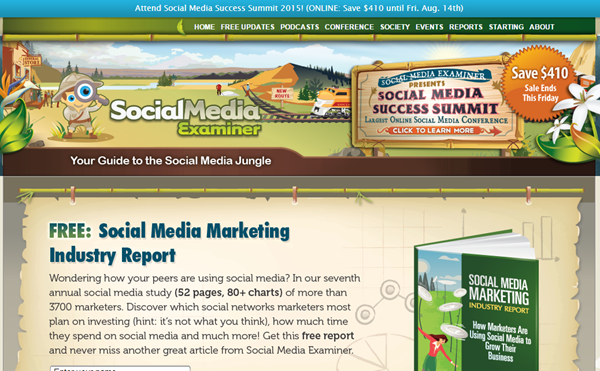 blog social media examiner