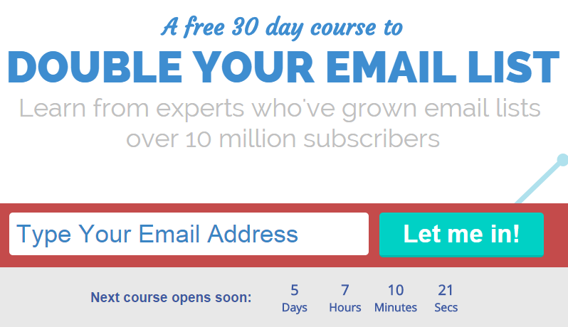 Run Email Courses to Build Your List