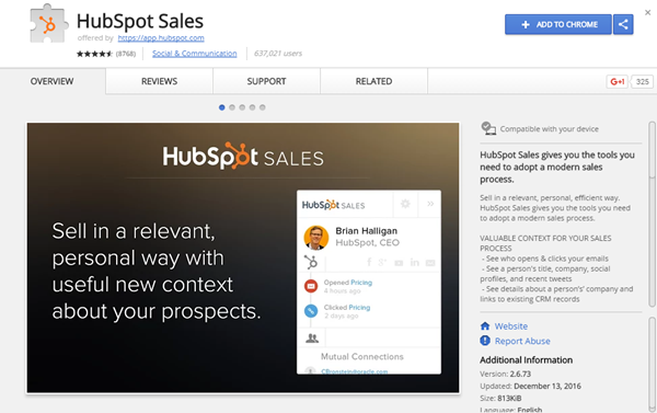 hubspot social media marketing productivity tool