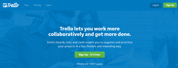 trello social media marketing productivity tool