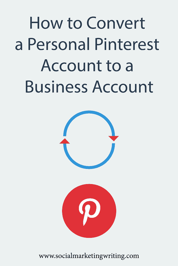 How to Convert a Personal Pinterest Account to a Business Account #pinterest #business #page #account #marketing #entrepreneur