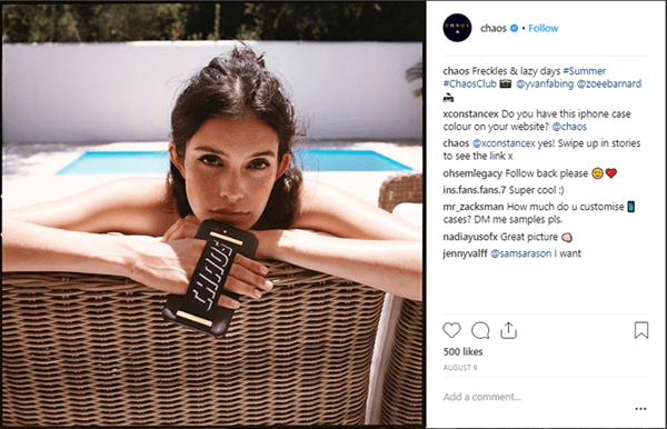 Instagram post idea collaborate with influencers