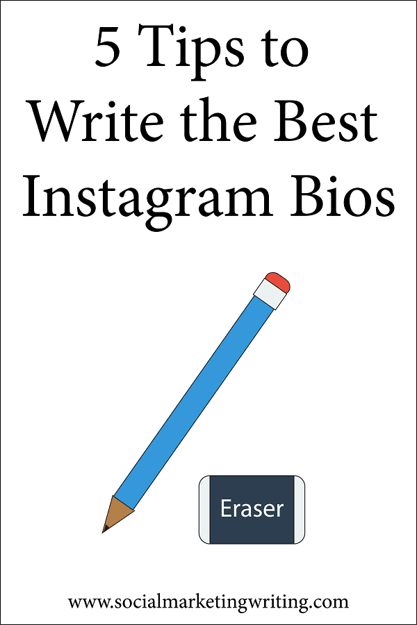5 Tips to Write the Best Instagram Bios #instagram #write #instagramtips #marketing #socialmedia #tips #instagrammarketing #bio