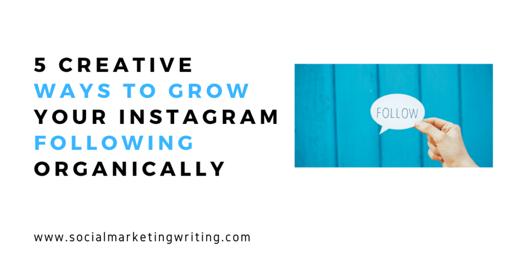 How to Grow Your Instagram Following Organically