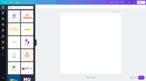 canva editor for creating images