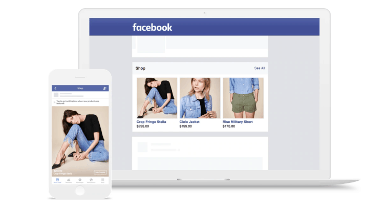 facebook social shopping bigcommerce