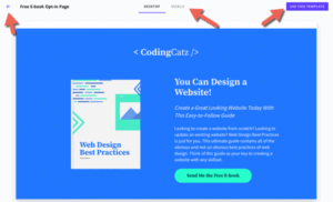 preview leadpages template