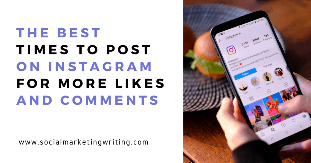 Best Times to Post on Instagram for Likes, Comments and Sales