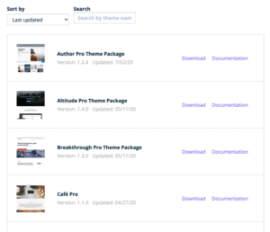 studiopress wp engine managed hosting themes