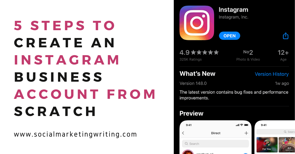 5 Steps to Create an Instagram Business Account in 2022