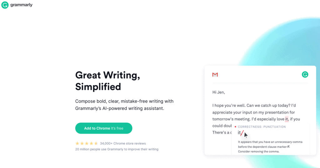 use grammarly to edit your white paper
