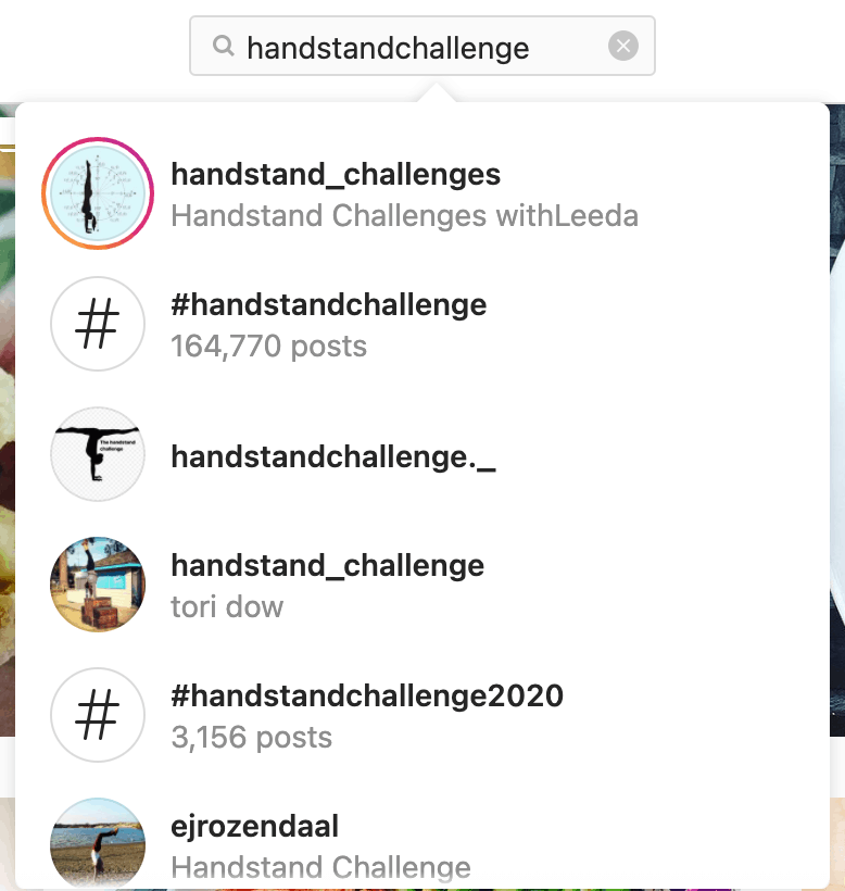 hashtag challenge