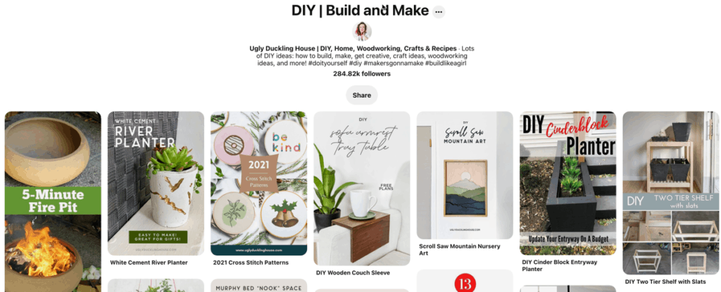 pinterest board idea - diy board