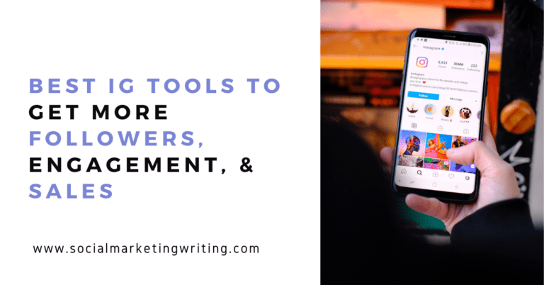 11 Best IG Tools to Get More Followers, Engagement, & Sales